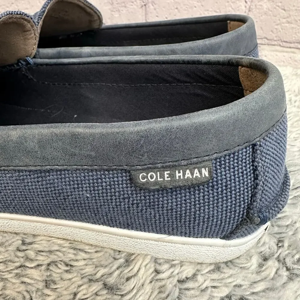 Cole Haan Pinch Weekender Loafers Navy Blue Men's 8.5M Casual Comfort Everyday